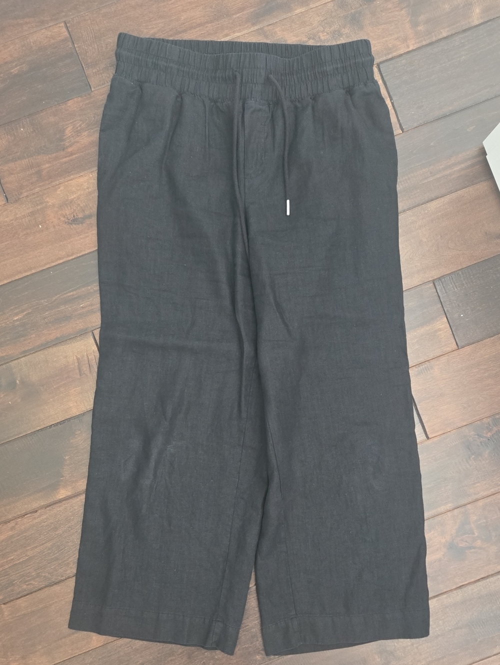 Quince European Linen Wide-Leg Pants Large
